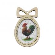 Œuf de Pâques - Coq