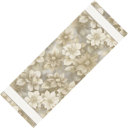 Vis à Vis - Fiori di Natale - Or-Ecru Lurex