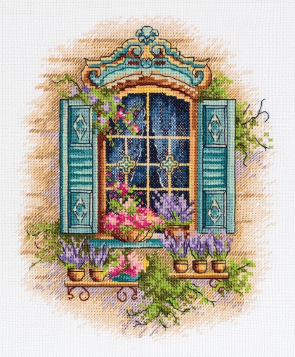 Fenêtre et fleurs