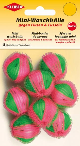 Mini boules de lavage