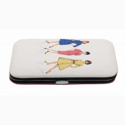 Kit de couture \"Trois dames\" - Violet