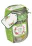 Trousse de couture en bocal – Vert