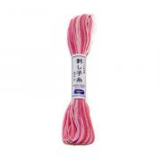 Fil pour Sashiko Rose multicolor