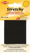 Tissu thermocollant extensible - Noir