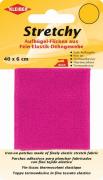 Tissu thermocollant extensible - Rose