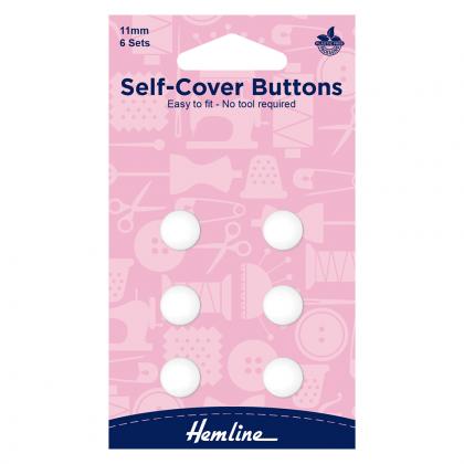 Boutons à recouvrir personnalisables - 11 mm