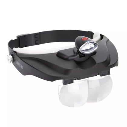 MagniVisor™ Deluxe – Visière-loupe avec éclairage