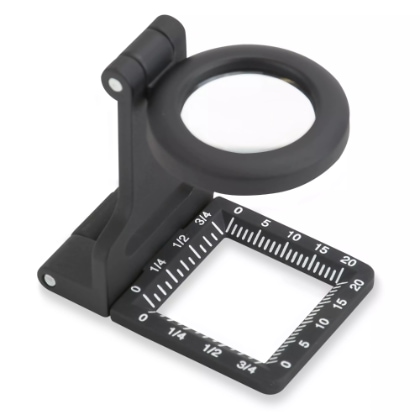Metal LinenTest™ 6,5x – Loupe pliante
