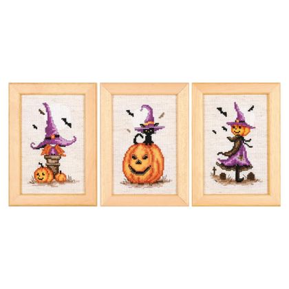 Miniatures Halloween - lot de 3