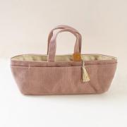 Mini Sac en Toile Cirée - Rose