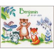 Sampler de naissance - Petits animaux