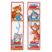 Marquepage - Chatons joueurs (2)