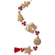 Kit Couronne en feutrine - Gingerbread Treats