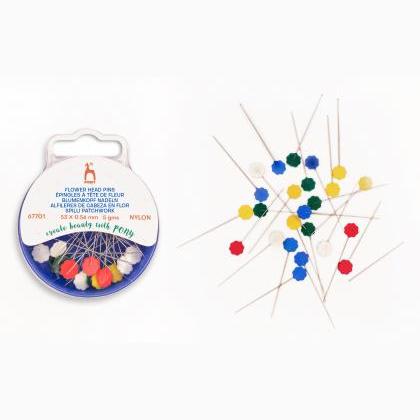 Épingles à tête fleurie