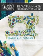 Beautiful Maker Floral Sewing Machine