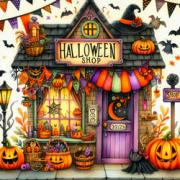 Halloween Shop Magnet