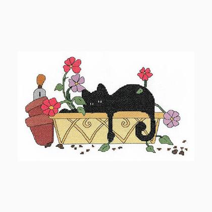 Catnap In The Garden