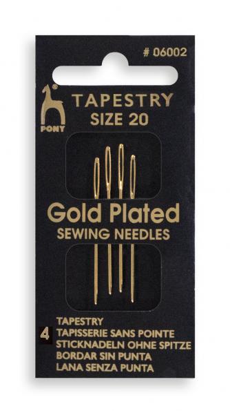 Aiguilles à tapisserie/broderie - taille 20