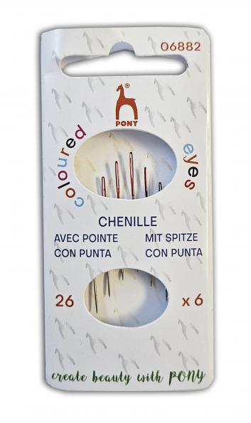 Aiguilles à chenille/laine - taille 26