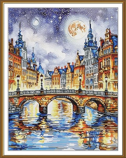 Lumières nocturnes de la ville