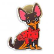 Cheerful Chihuahua Needle Minder
