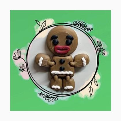 Gingerbread Man Needle Minder