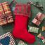 Chaussette de Noël – «Noël écossais» – Aïda