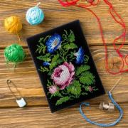 Couverture de passeport - Fleurs