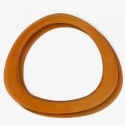 Anse pour sac triangulaires en bois - naturel