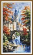 Paysage avec un château