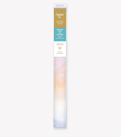 Aïda imprimée 14 ct - Aube