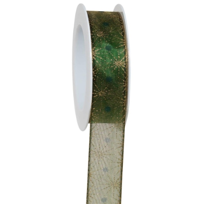 Ruban - Cristal de glace - Vert (6 mt)