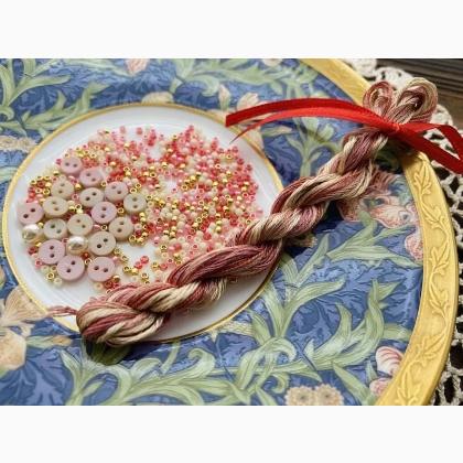 Threads, Beads Pack - The blossom of love - Original