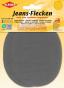 Patches en jean ovales - Gris