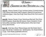 Winter - Seasons In The Garden Emb Pack