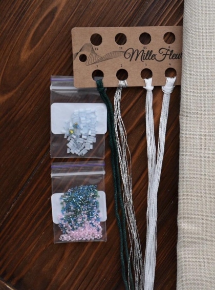 Threads, Beads Pack - Forget-me-not - Original