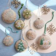 Ma déco de Noël 2 «Éclats givrés»