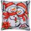 Coussin - Bonhommes de neige