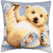 Coussin - Petit ours polaire