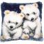 Coussin - Petits ours polaires