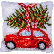 Coussin - Voiture de Noël