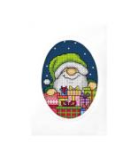 Gnome avec des cadeaux