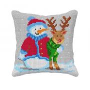 Coussin - Bonhomme de neige
