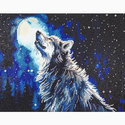 Midnight Snowfall - Avec cadre