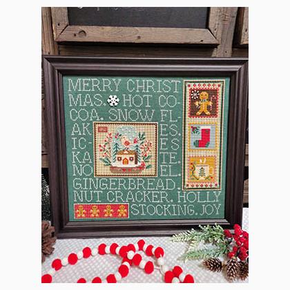 Mixed Media Needleart - RetroChristmas