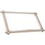 Cadre rotatif en bois pour broderie et tapisserie 9x12"