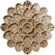 Boîte de rangement pour perles – Mandala floral 2
