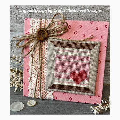 Heart With Stripes Spool