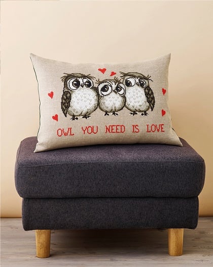 Coussin - Owl you need is love