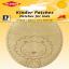 Patches en simili cuir velours - Lion